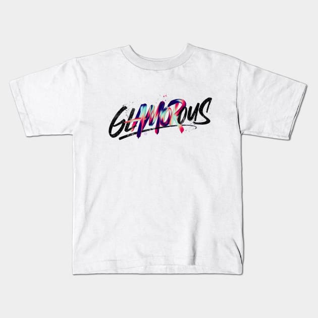 Glamorous Kids T-Shirt by Honeynandal